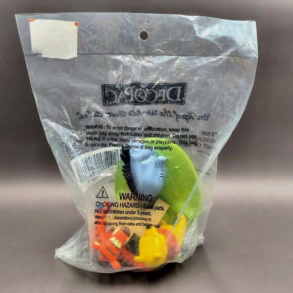 NEW Vintage Winnie the Pooh Tigger Eeyore DecoPac Cake Topper Decoration - Picture 7 of 8